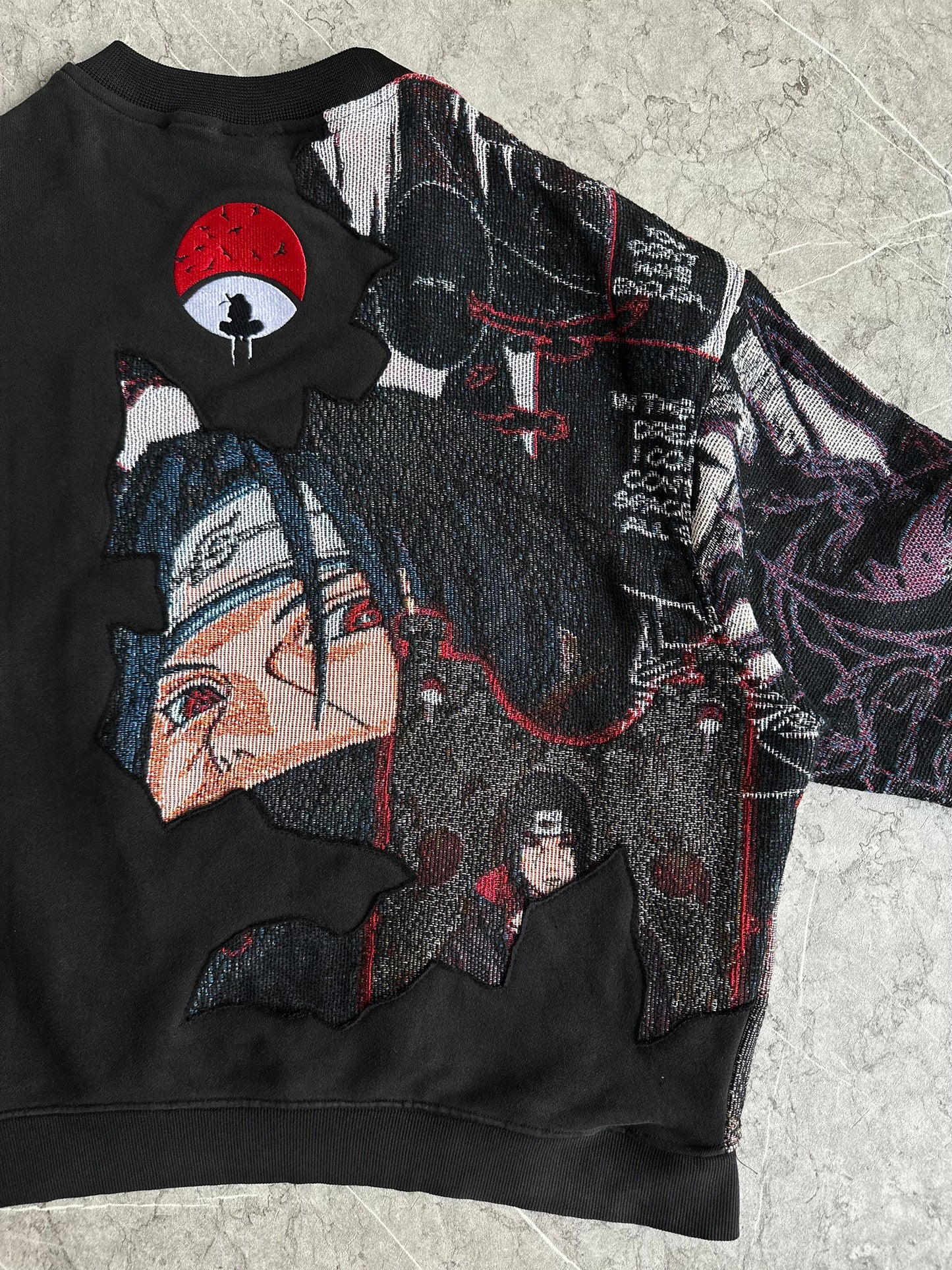 Itachi Uchiha ‘Naruto Shippuden’ Stussy Crewneck