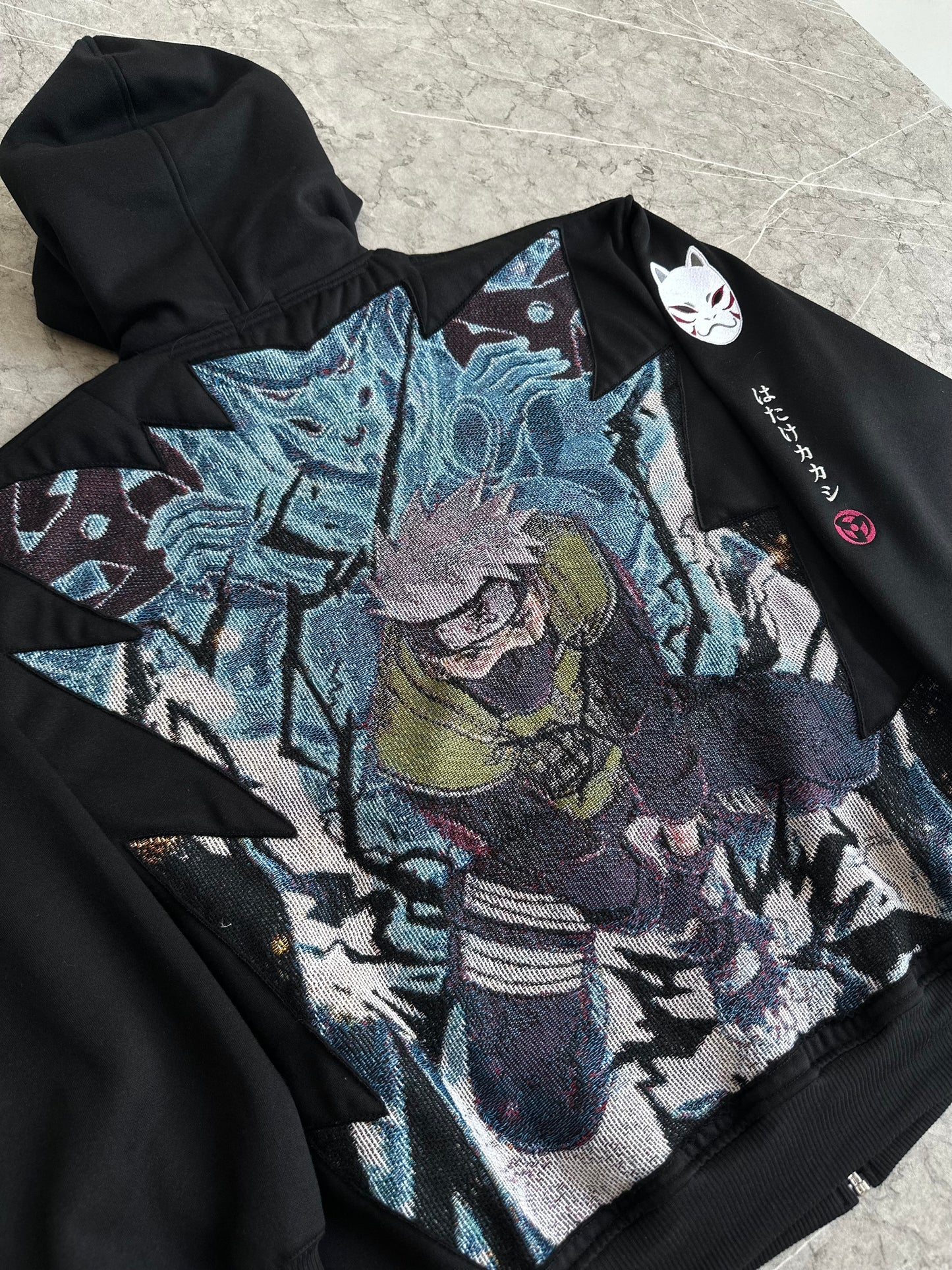 Hatake Kakashi ‘Naruto Shippuden’ Zip Hoodie