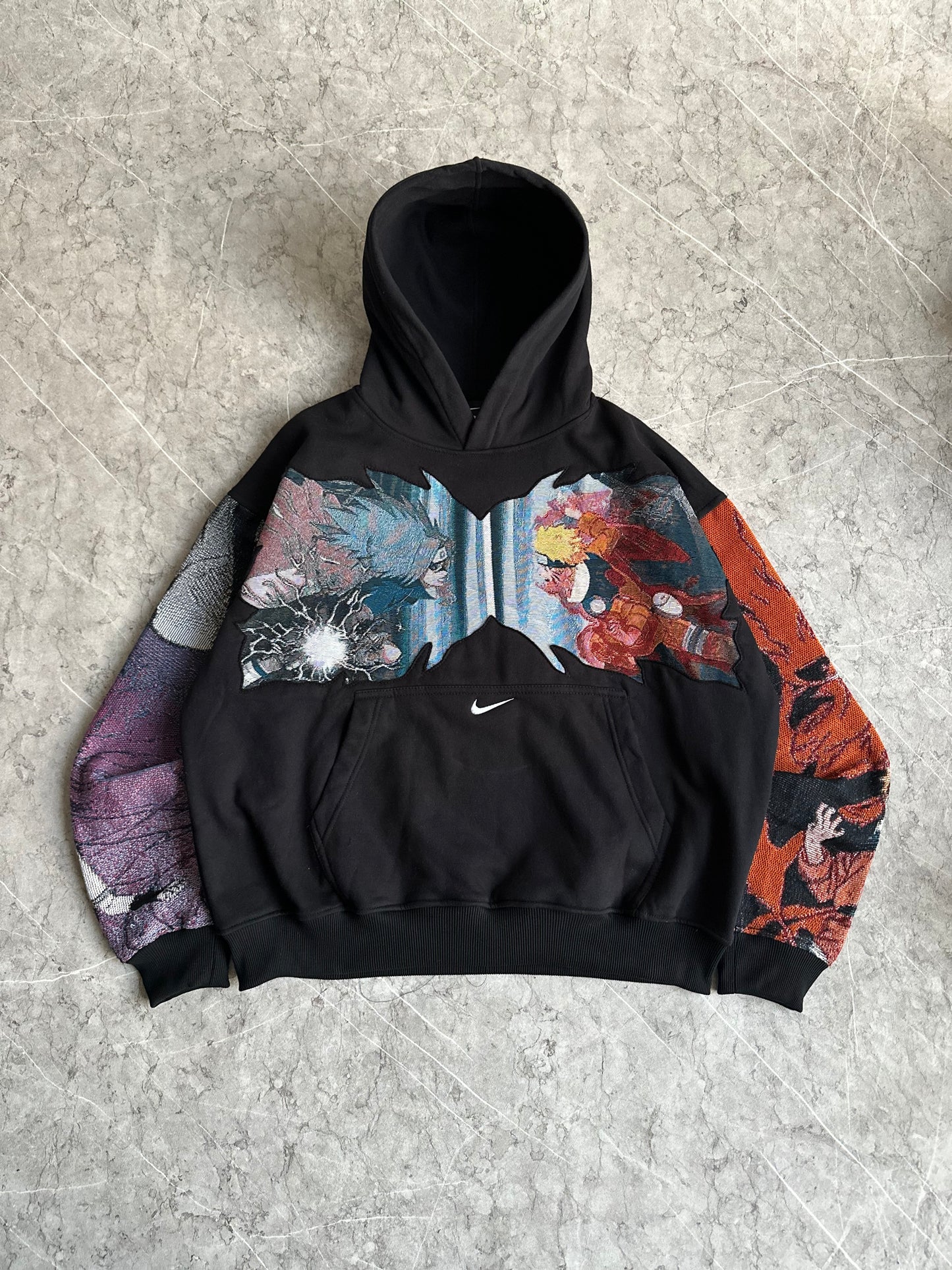 Naruto vs Sasuke Reworked Hoodie XL