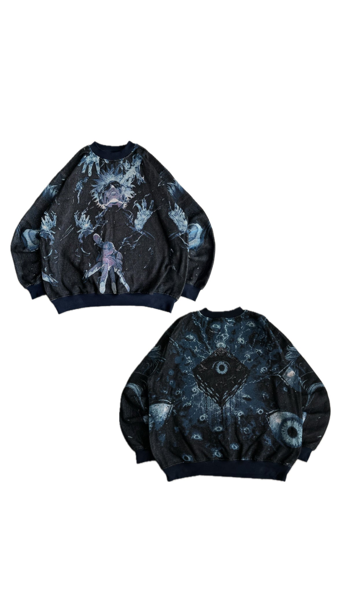 Infinite Eyes Satoru Full Weave Sweater