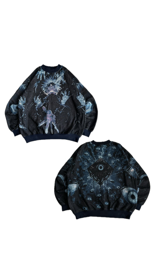 Infinite Eyes Satoru Full Weave Sweater