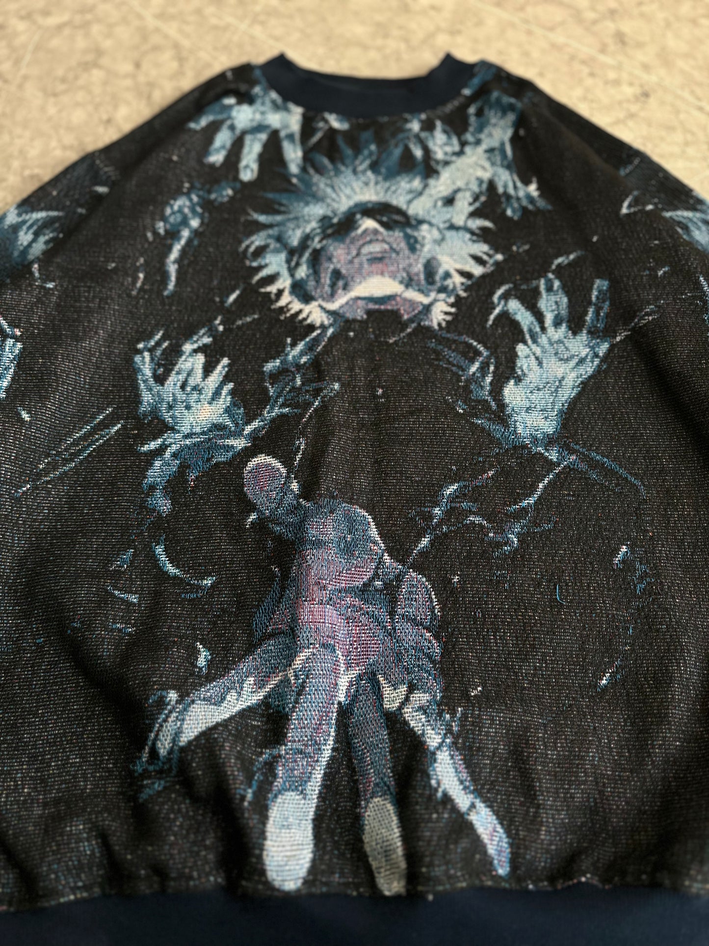 Infinite Eyes Satoru Full Weave Sweater