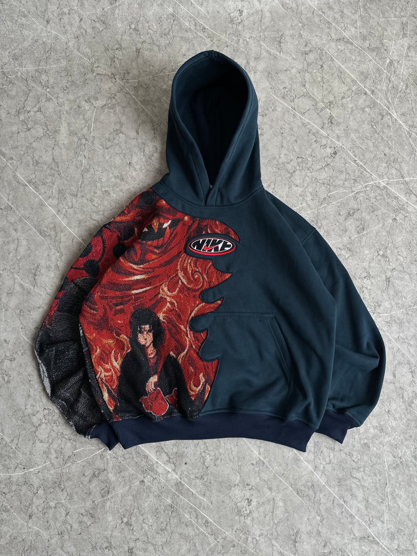 Itachi Flame Reworked Hoodie
