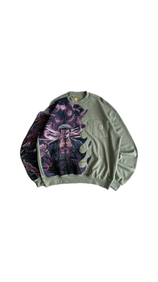 Zoro vs King Reworked Sweater L