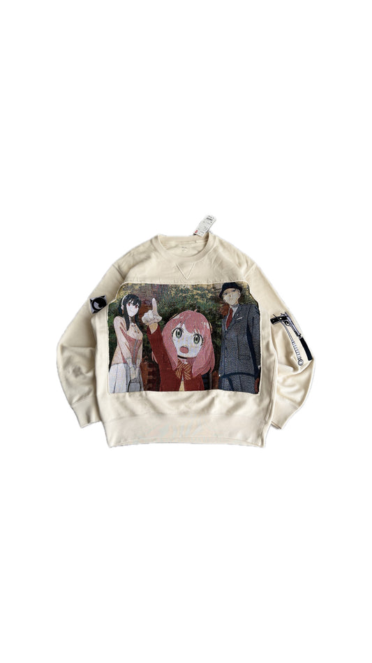 Spy Family Reworked Crewneck XL