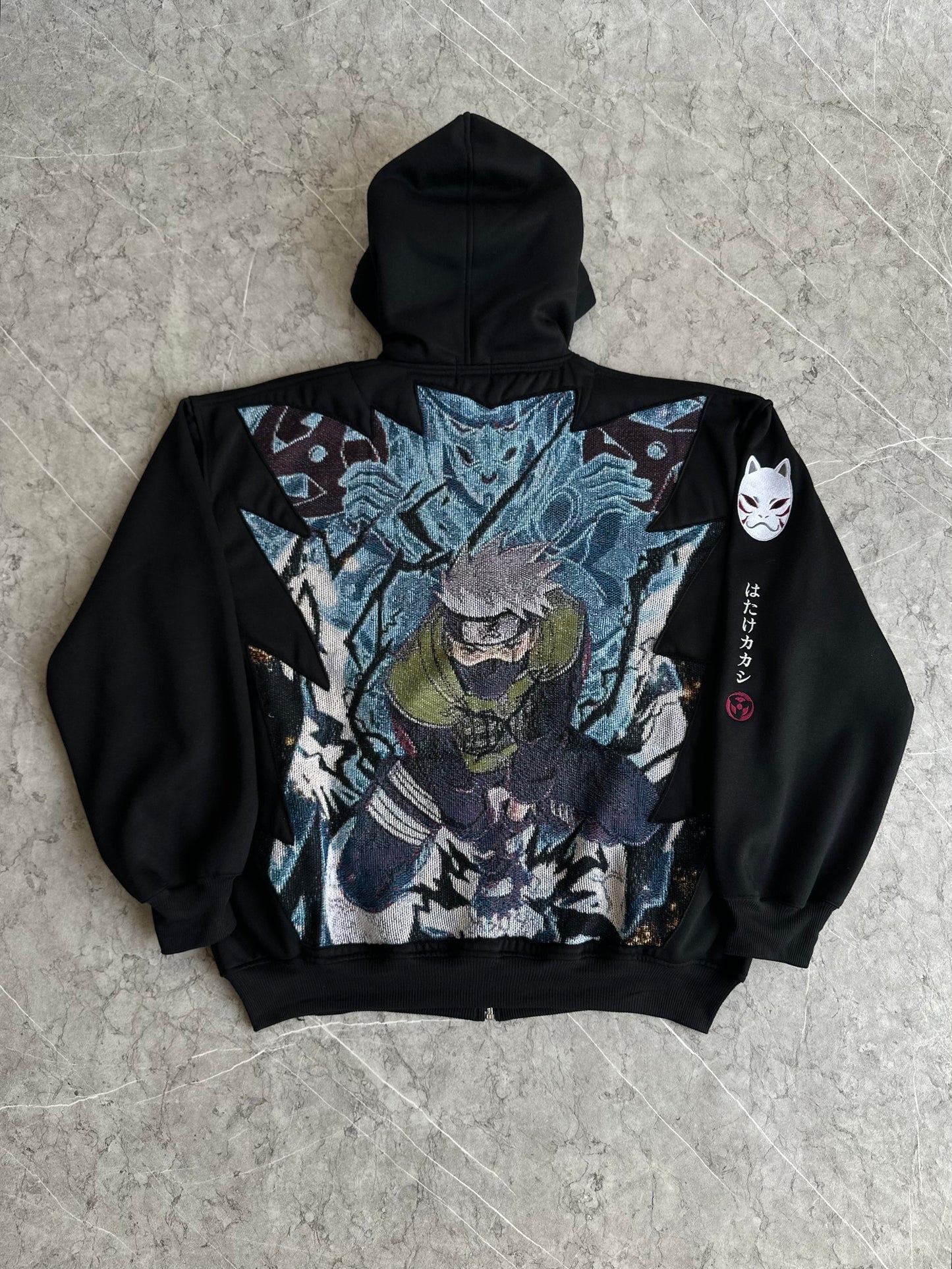 Hatake Kakashi ‘Naruto Shippuden’ Zip Hoodie