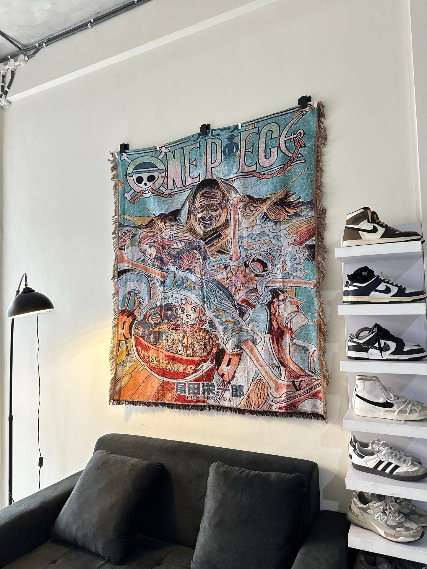 One Piece Aqua Rug