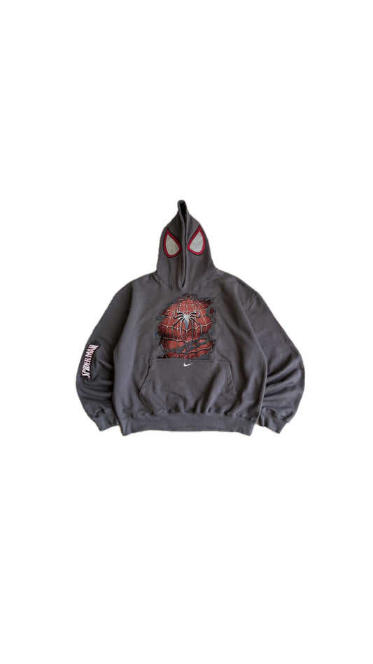 Cracked Spiderman Reworked Hoodie L-XL