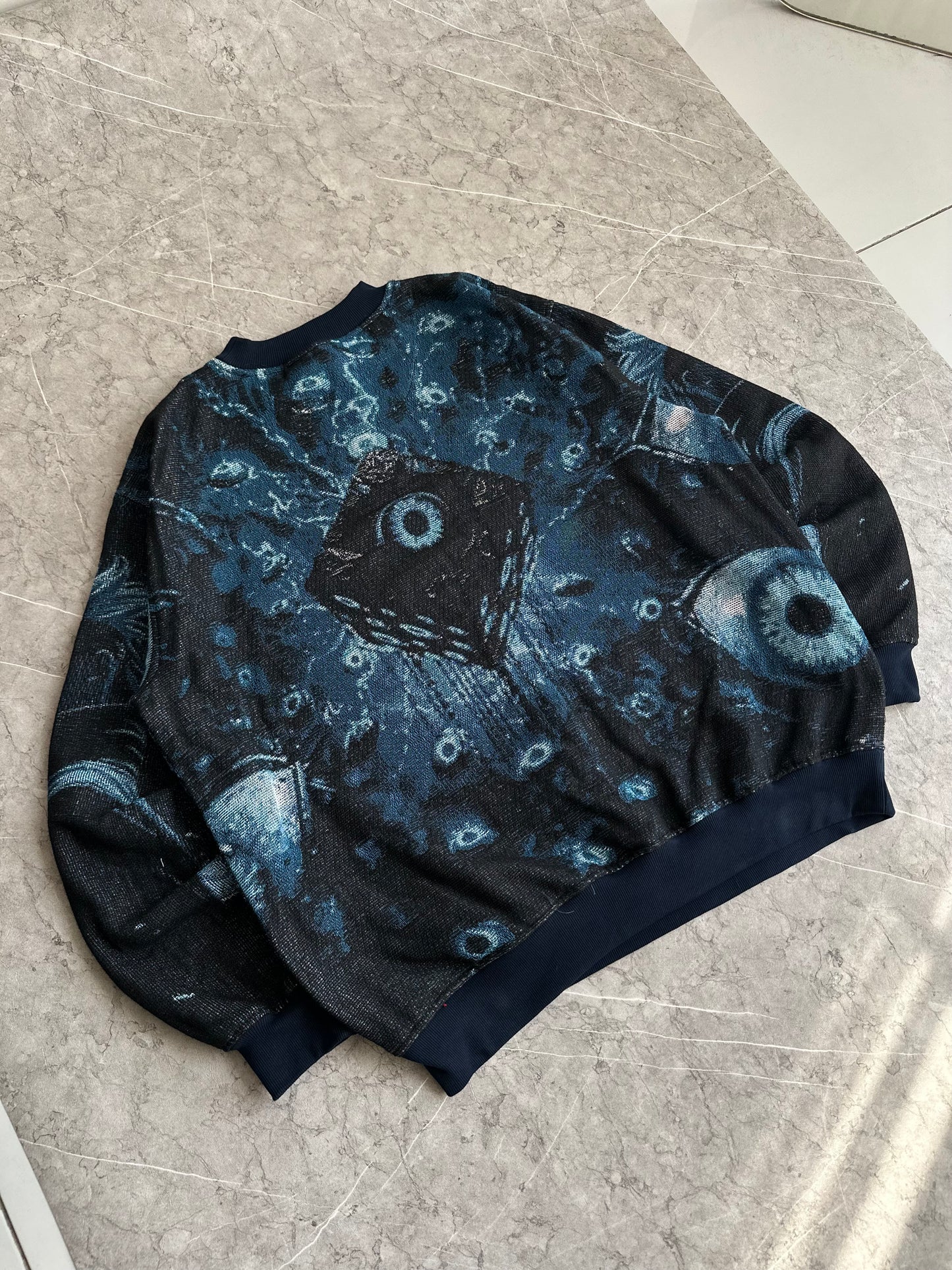 Infinite Eyes Satoru Full Weave Sweater