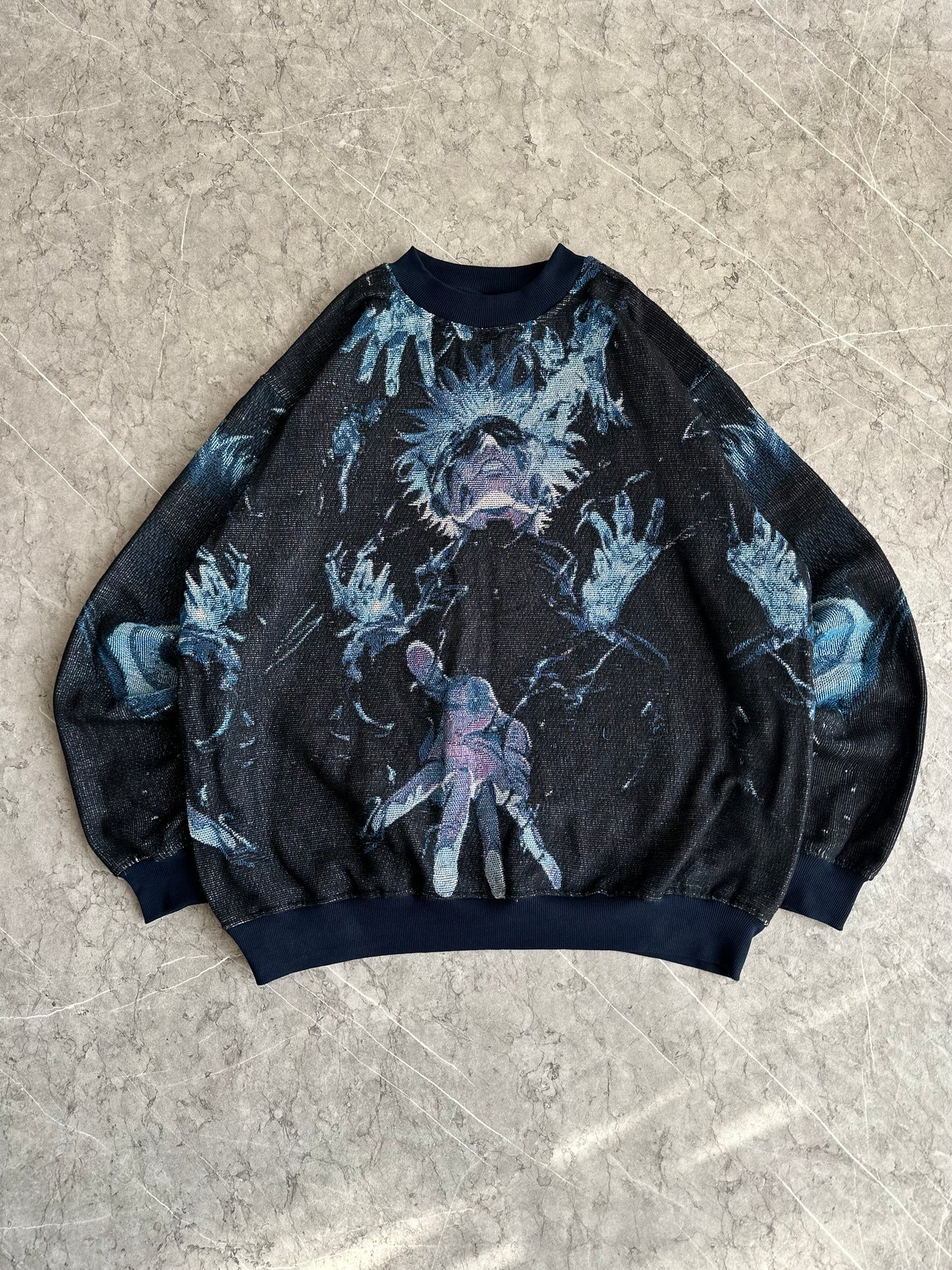 Infinite Eyes Satoru Full Weave Sweater