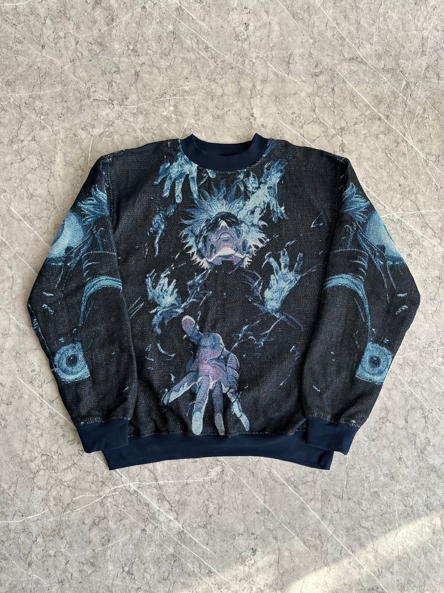 Infinite Eyes Satoru Full Weave Sweater