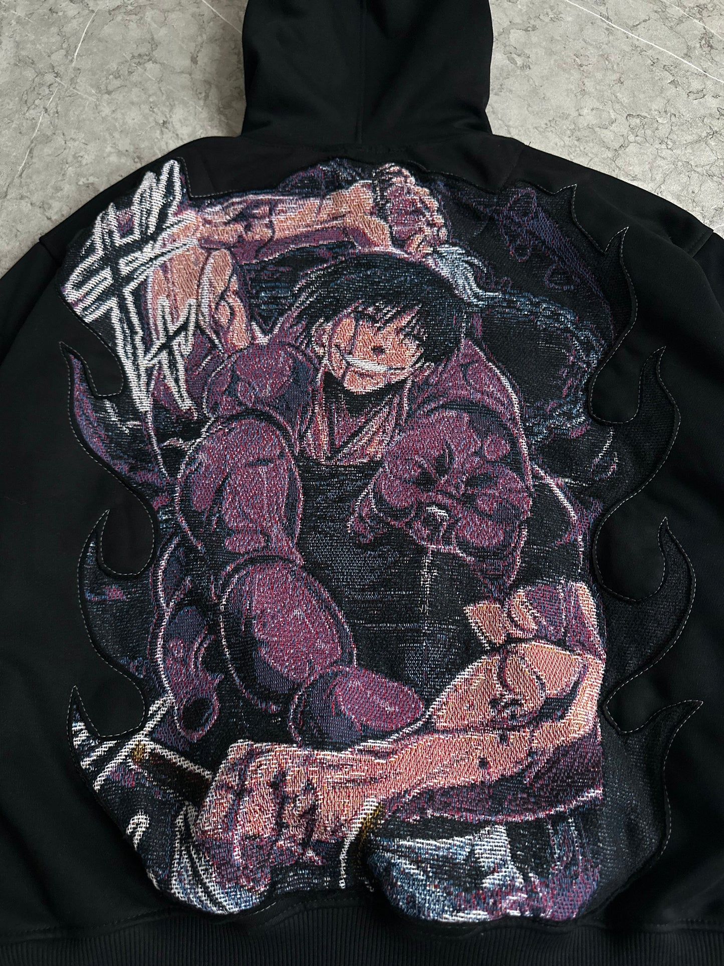 Battered Toji Reworked Hoodie XL