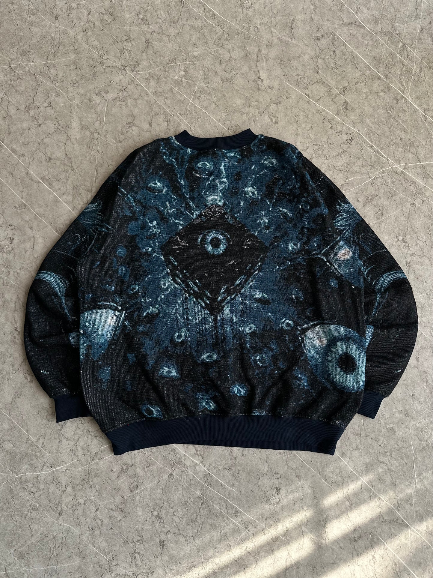 Infinite Eyes Satoru Full Weave Sweater