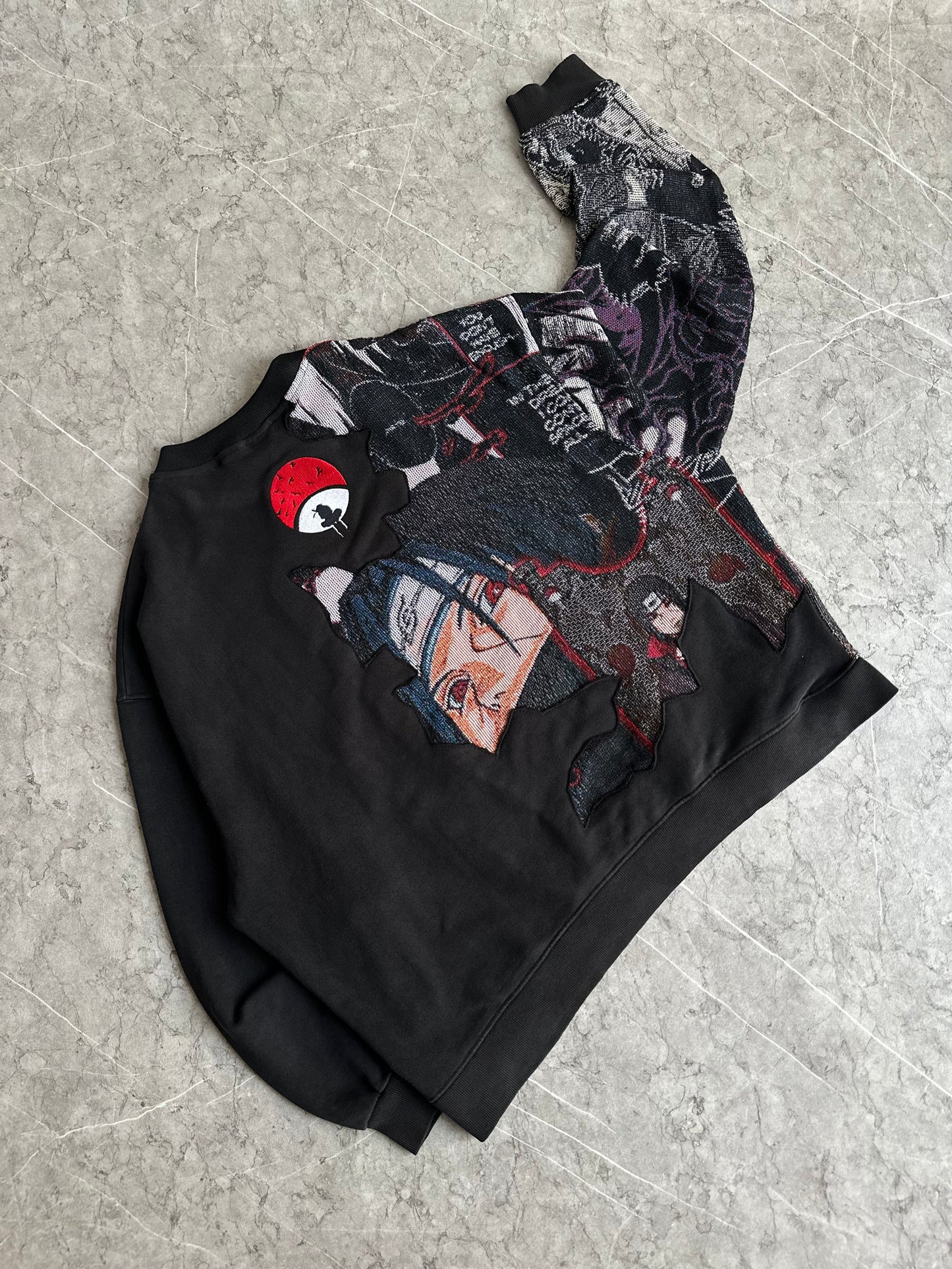 Itachi Uchiha ‘Naruto Shippuden’ Stussy Crewneck