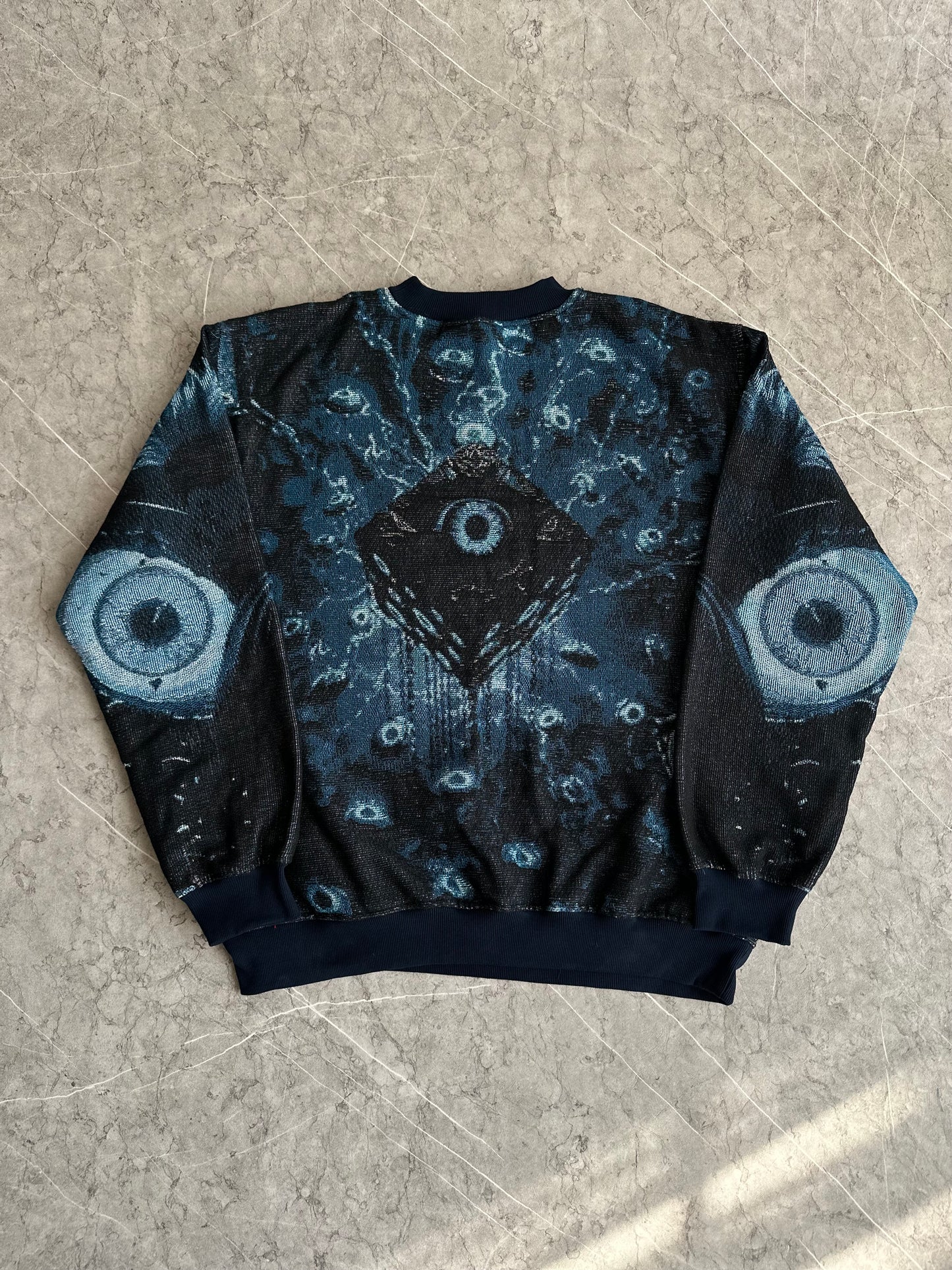 Infinite Eyes Satoru Full Weave Sweater