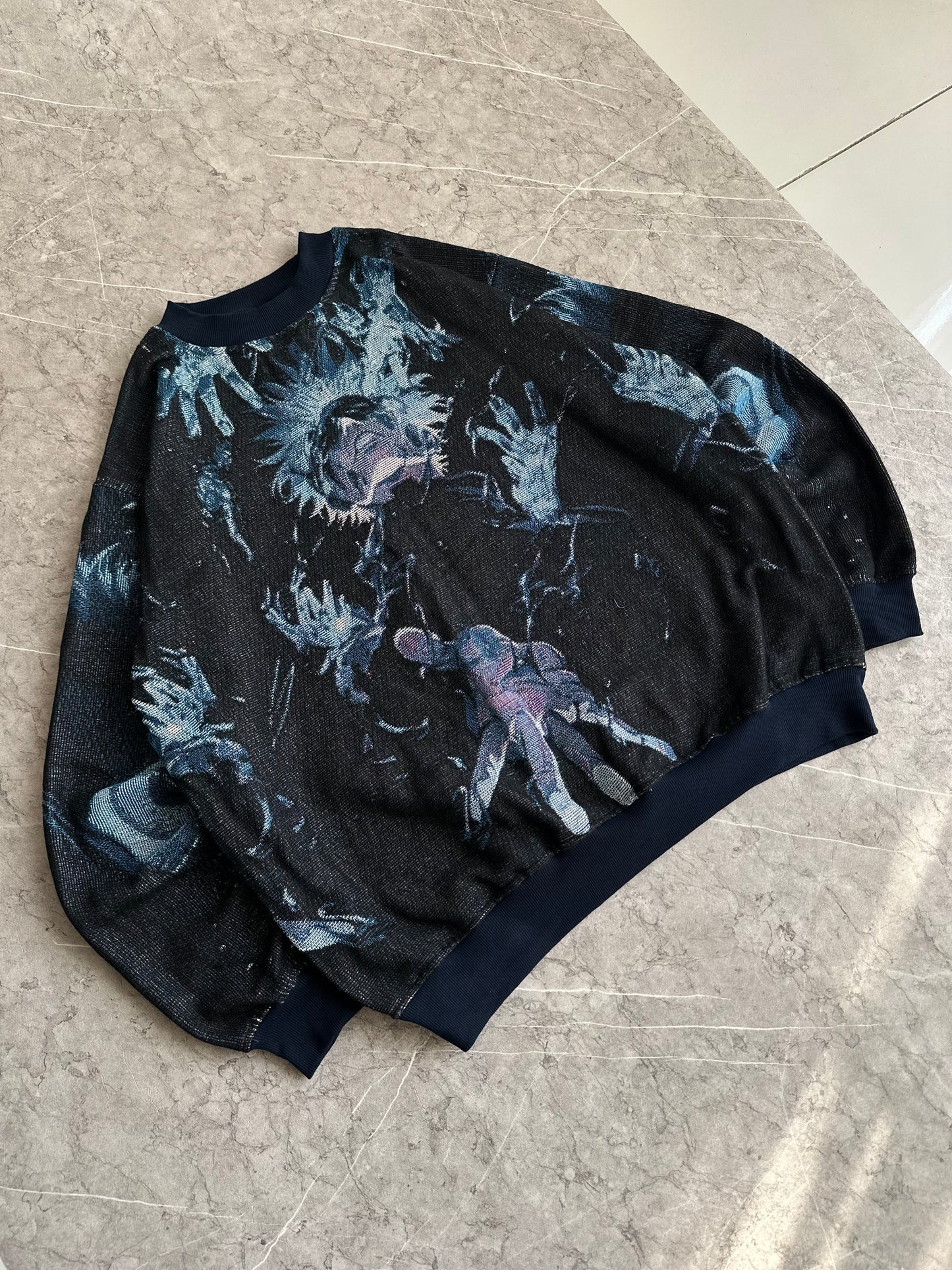 Infinite Eyes Satoru Full Weave Sweater