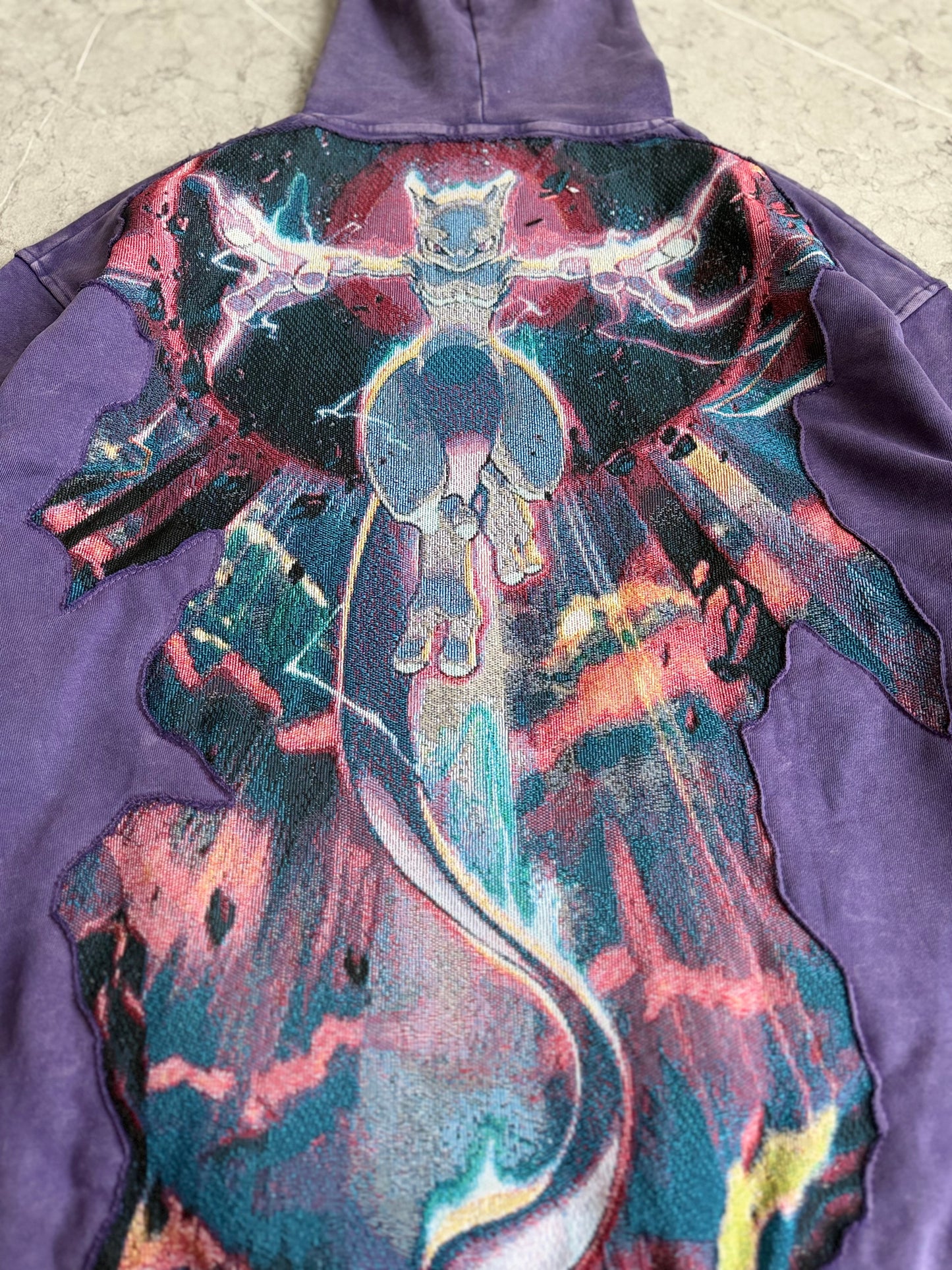 Anger Mewtwo Reworked Hoodie XL