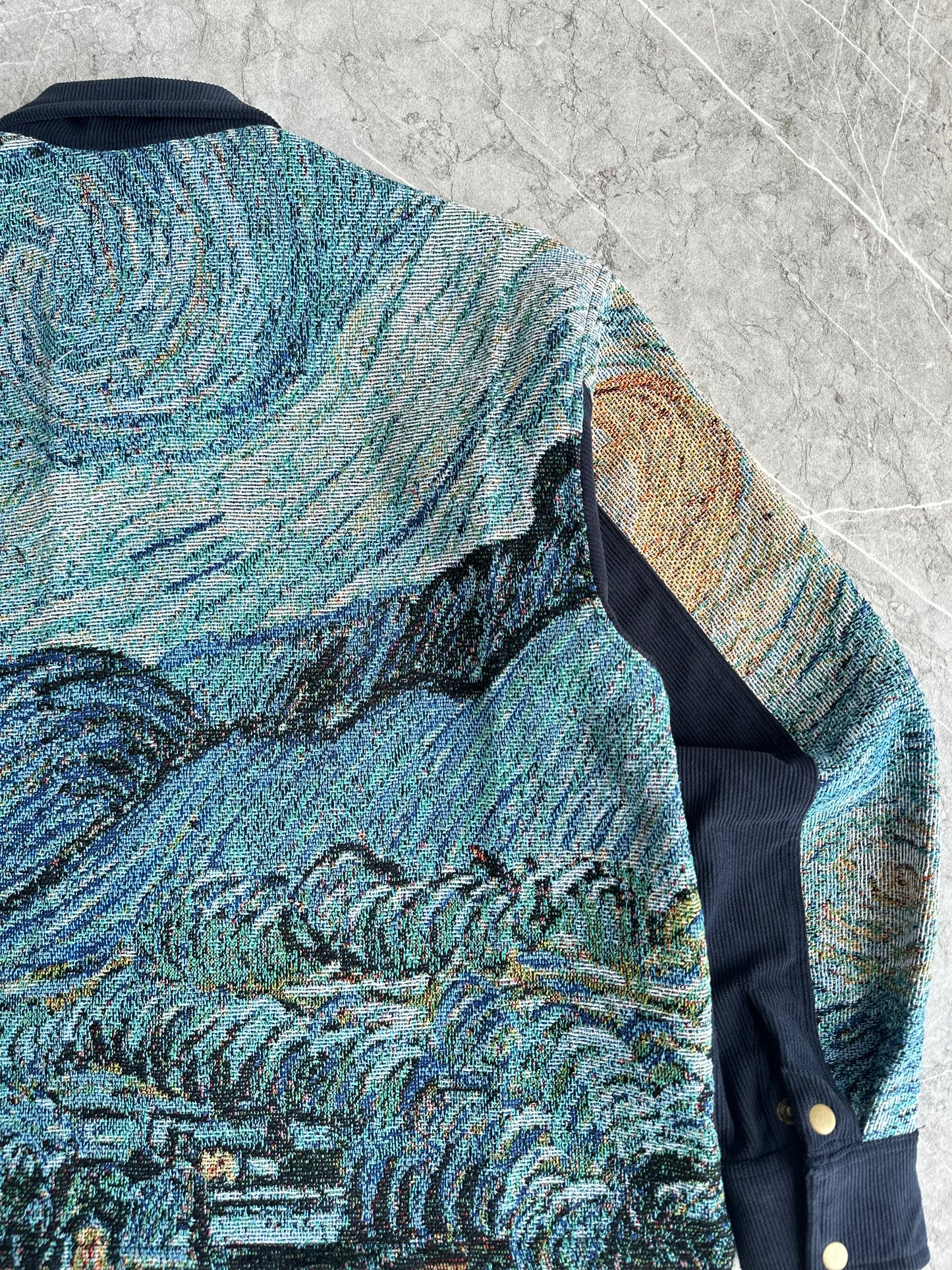 Starry Night by Van Gogh Work Jacket L