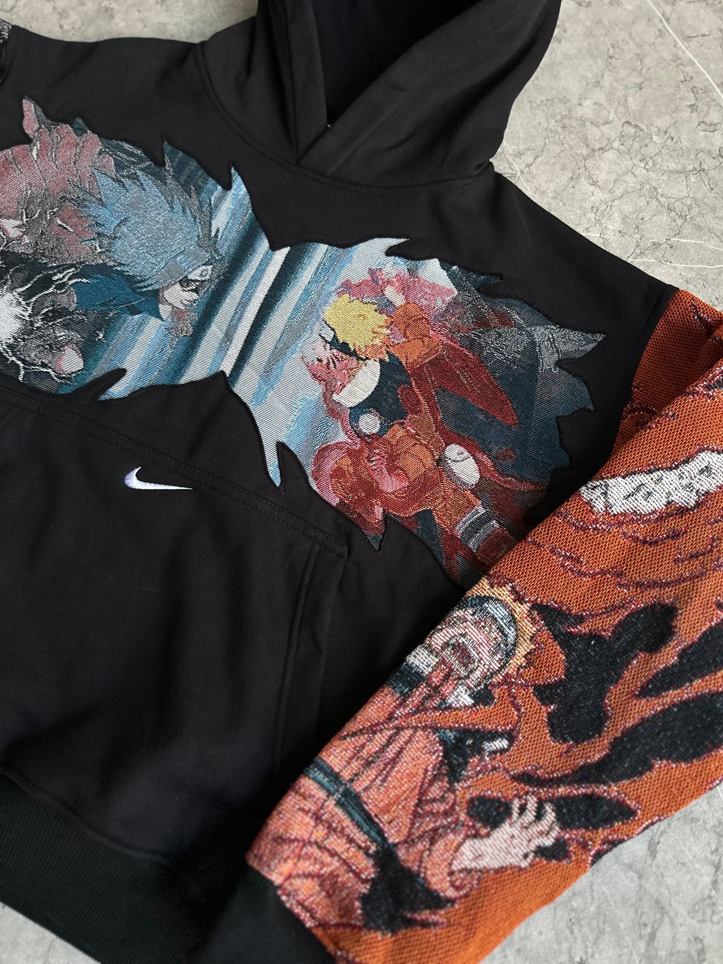 Naruto vs Sasuke Reworked Hoodie XL