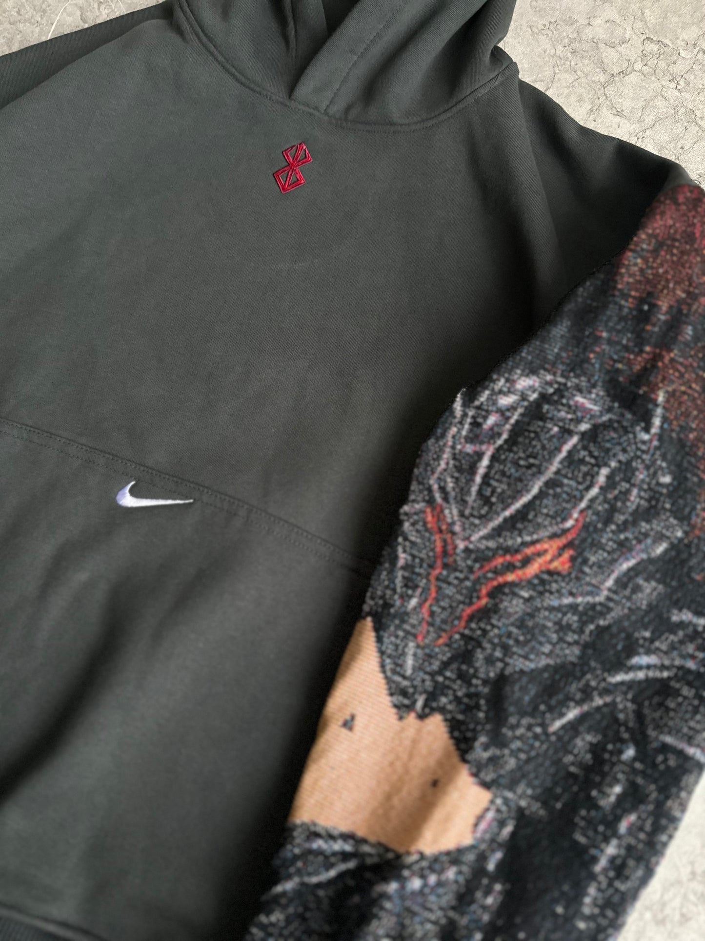 Berserk Guts Reworked Hoodie XL