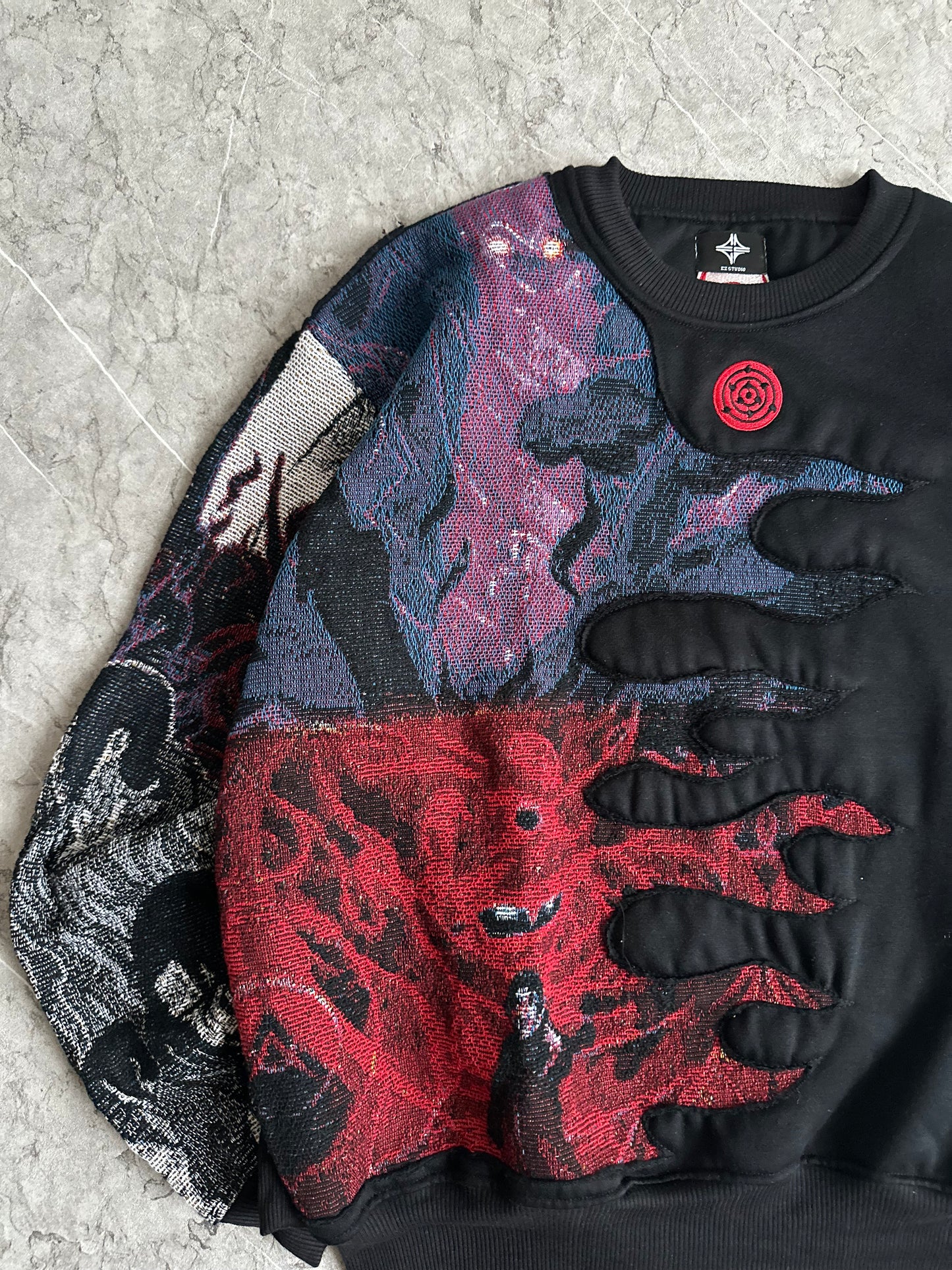 Itachi Sasuke Reworked Sweater S