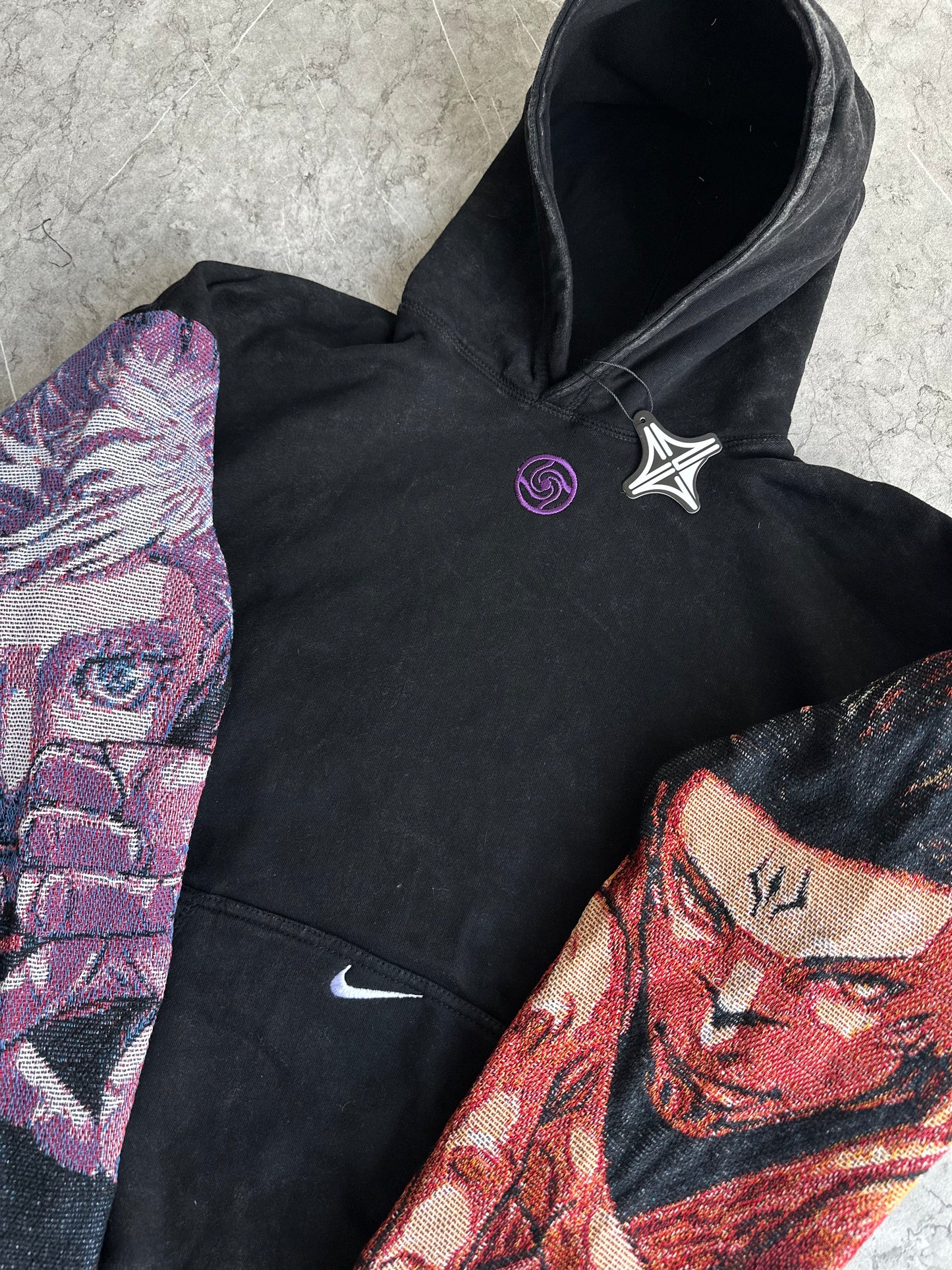 Gege Icon Jujutsu Kaisen Reworked Hoodie L
