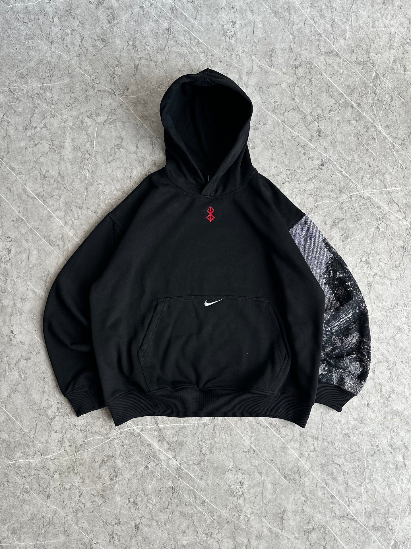 Guts Berserk Reworked Hoodie XL