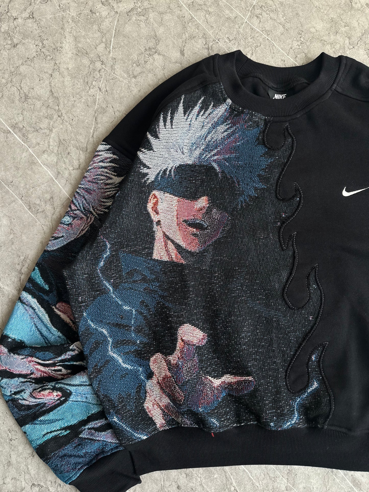 PO Flame Satoru Reworked Crewneck
