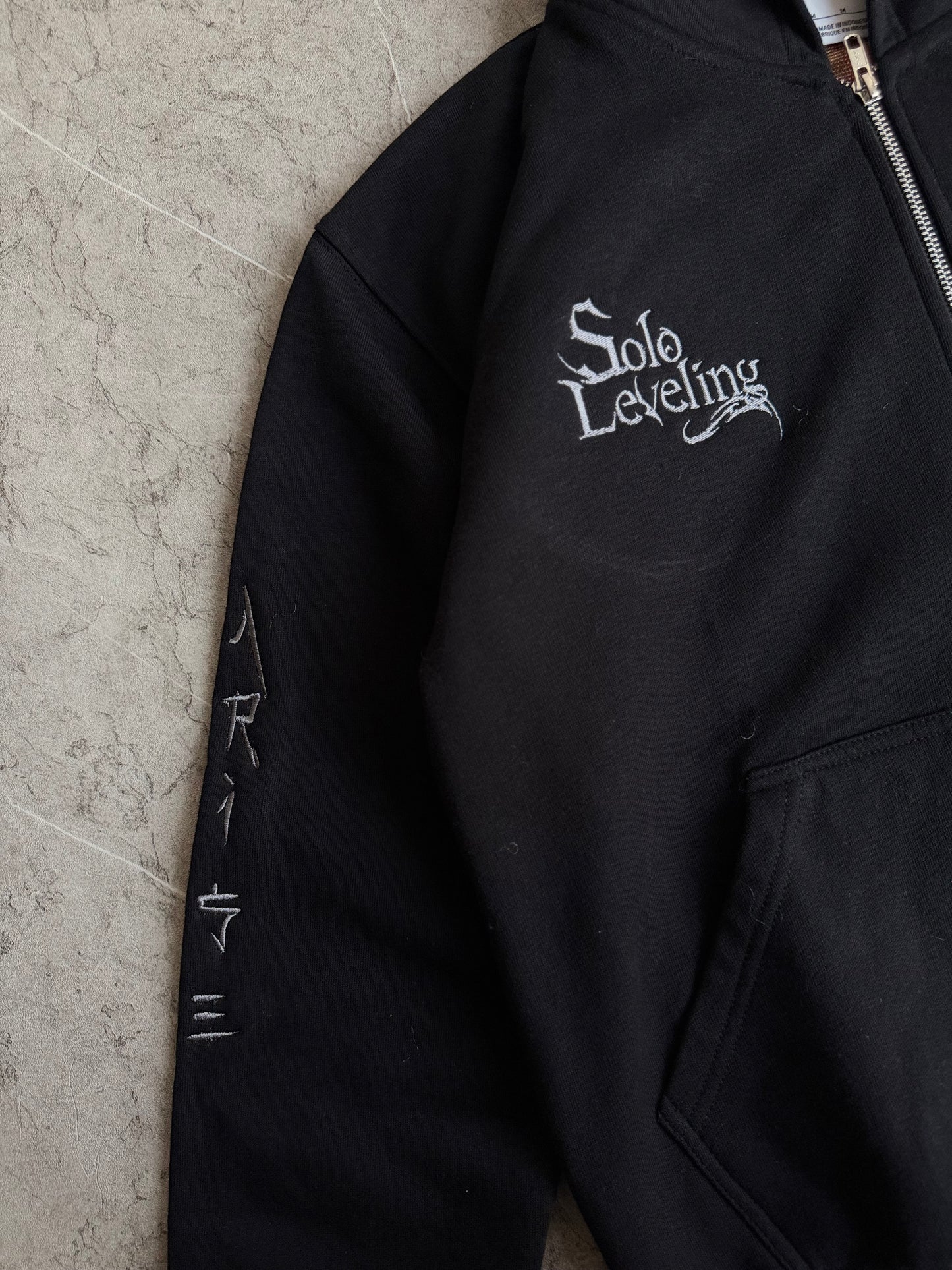 Sung Jinwoo Reworked Zip Hoodie