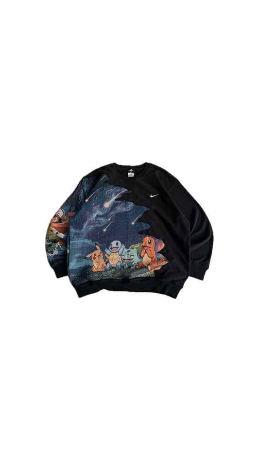Cosmic Star Night Reworked Sweater XL