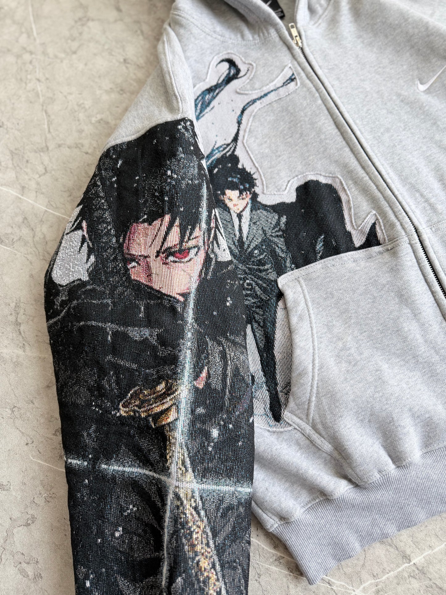 PO Kagurabachi Reworked Zip Hoodie