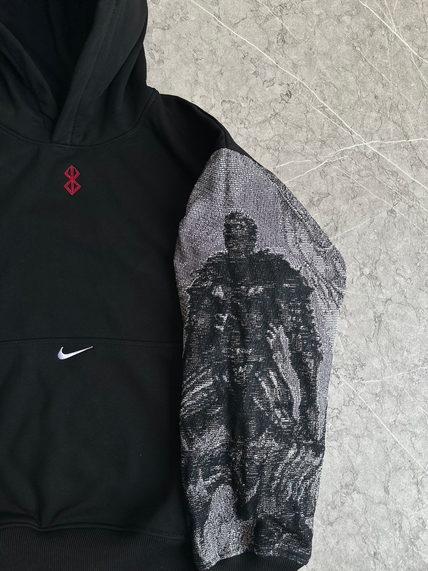 Guts Berserk Reworked Hoodie XL