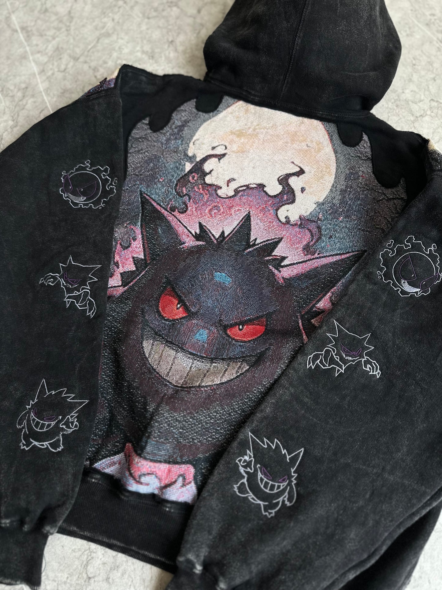 PO Gengar Silhouette Reworked Hoodie