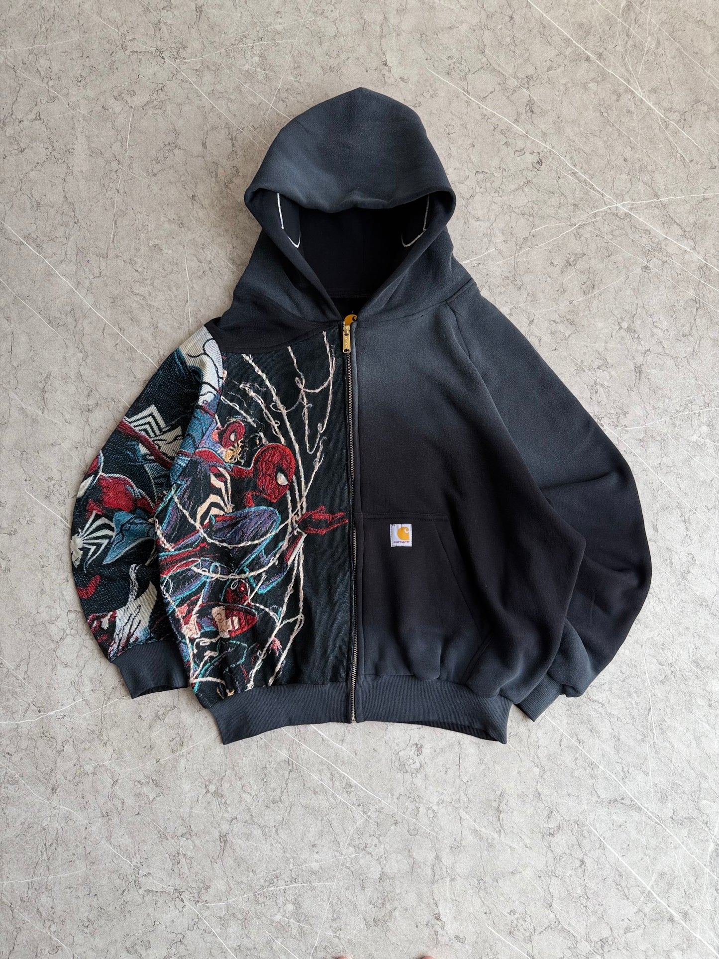 The Spider Work Carhartt Zip Hoodie