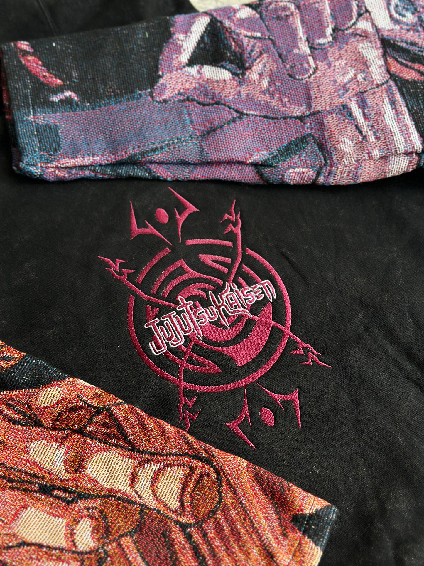 Gege Icon Jujutsu Kaisen Reworked Hoodie L