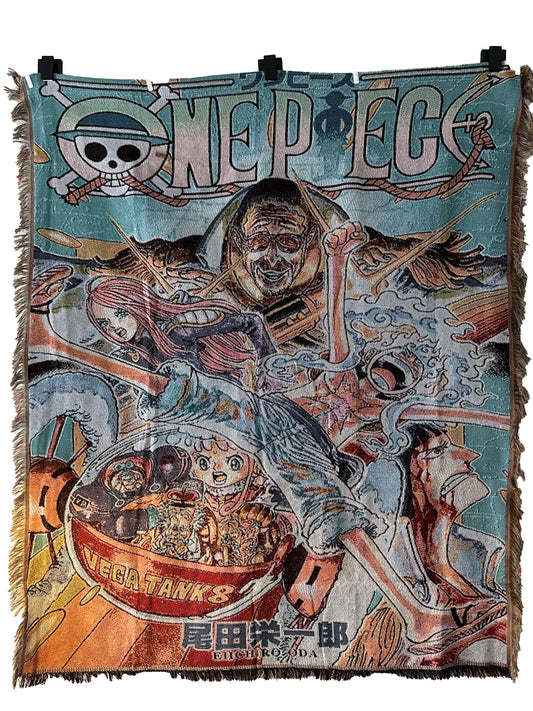One Piece Aqua Rug