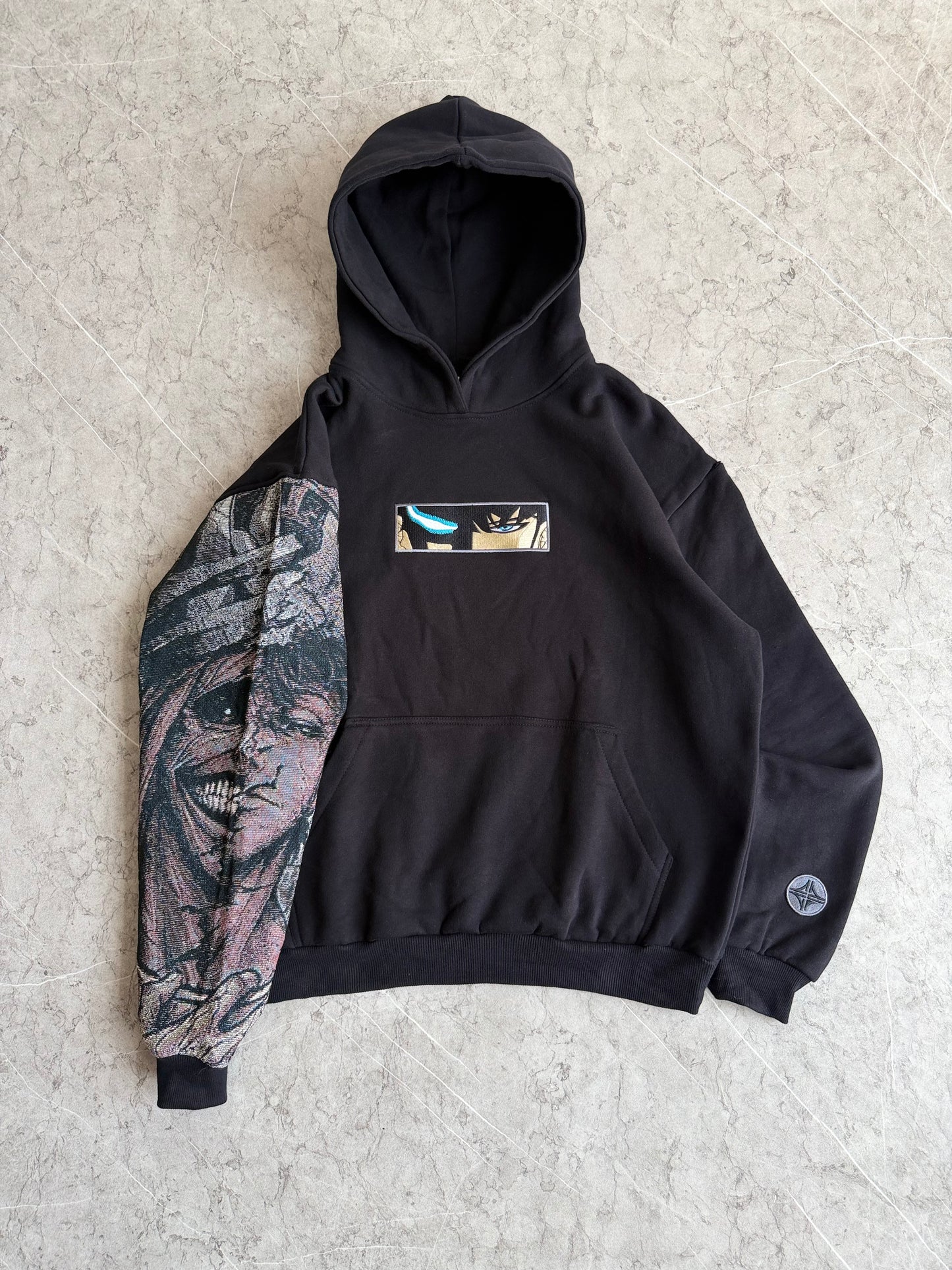 ESSENTIALS Sung Jinwoo Reworked Sleeve Hoodie