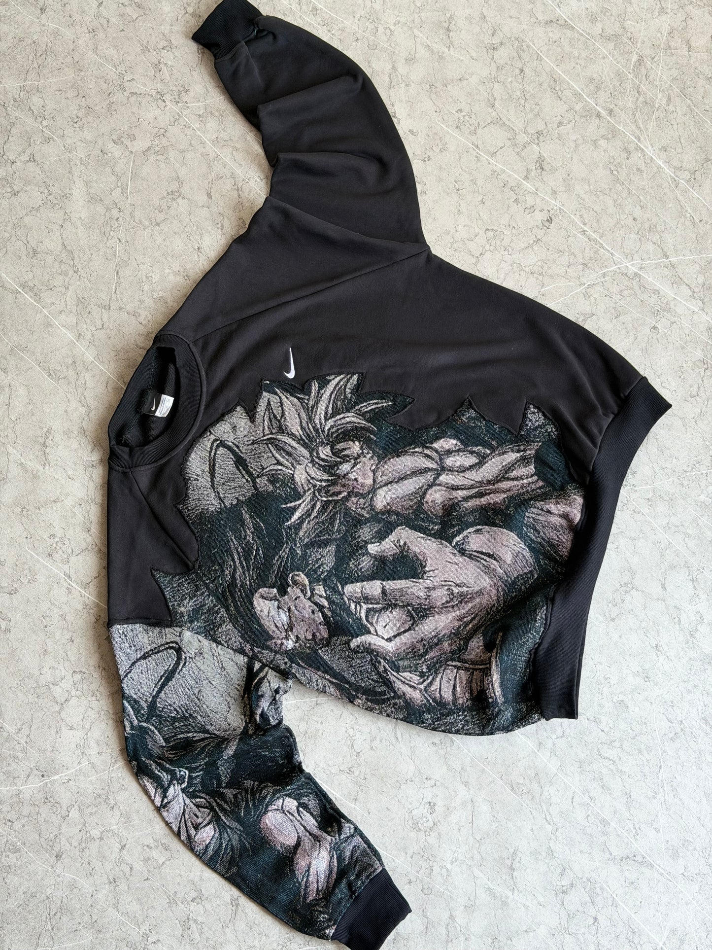 PO Goku vs Vegeta Reworked Crewneck
