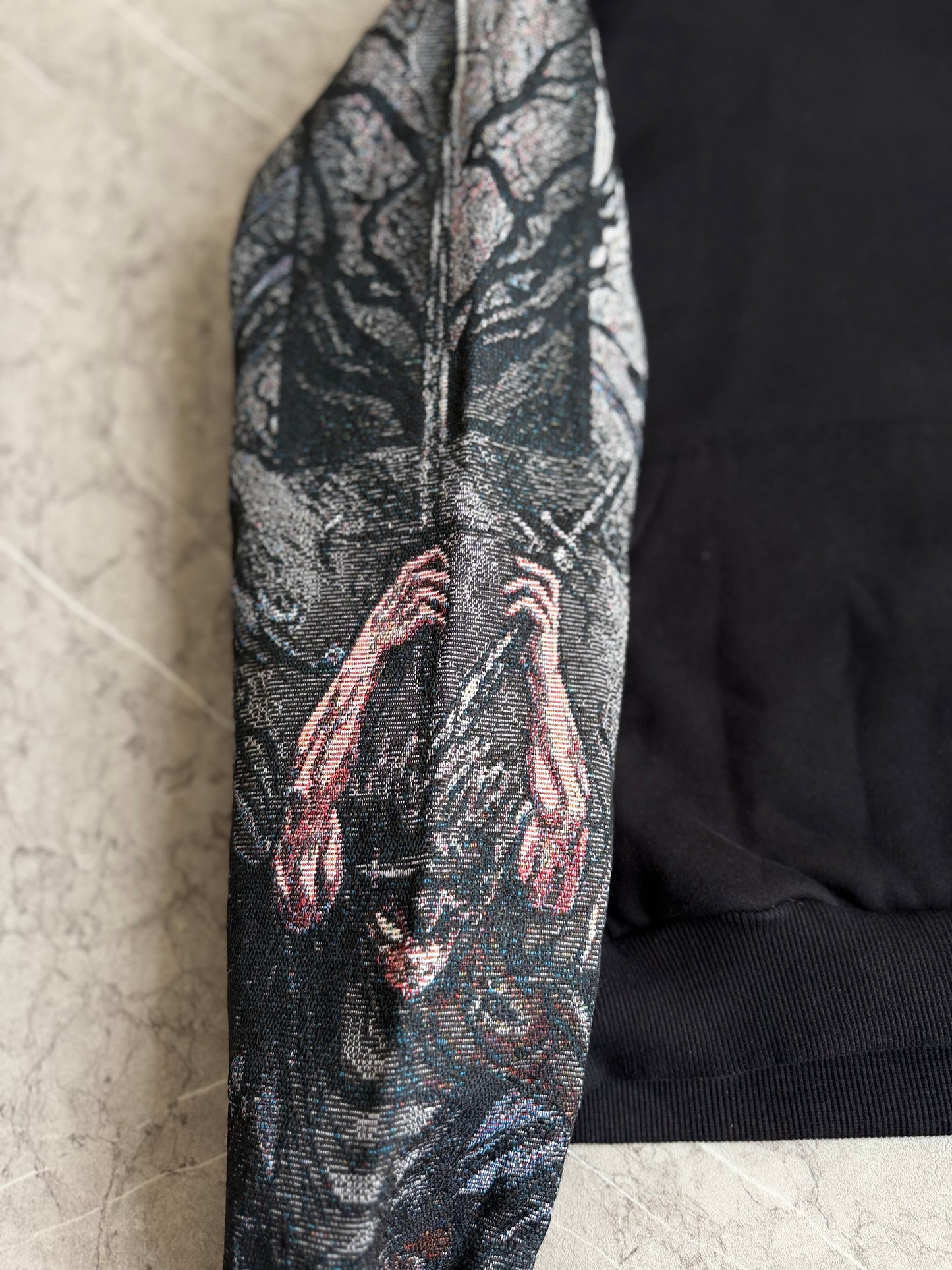 ESSENTIALS Asta Reworked Sleeve Hoodie