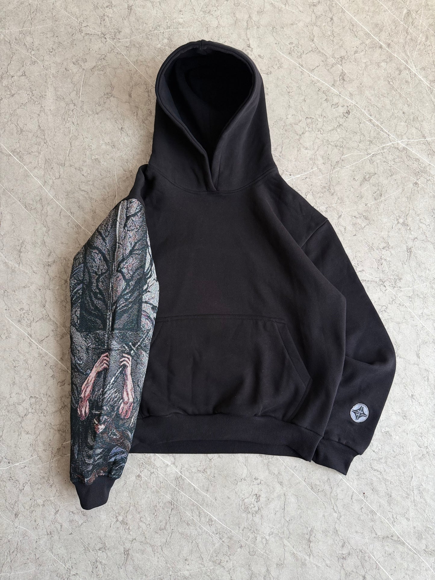 ESSENTIALS Asta Reworked Sleeve Hoodie