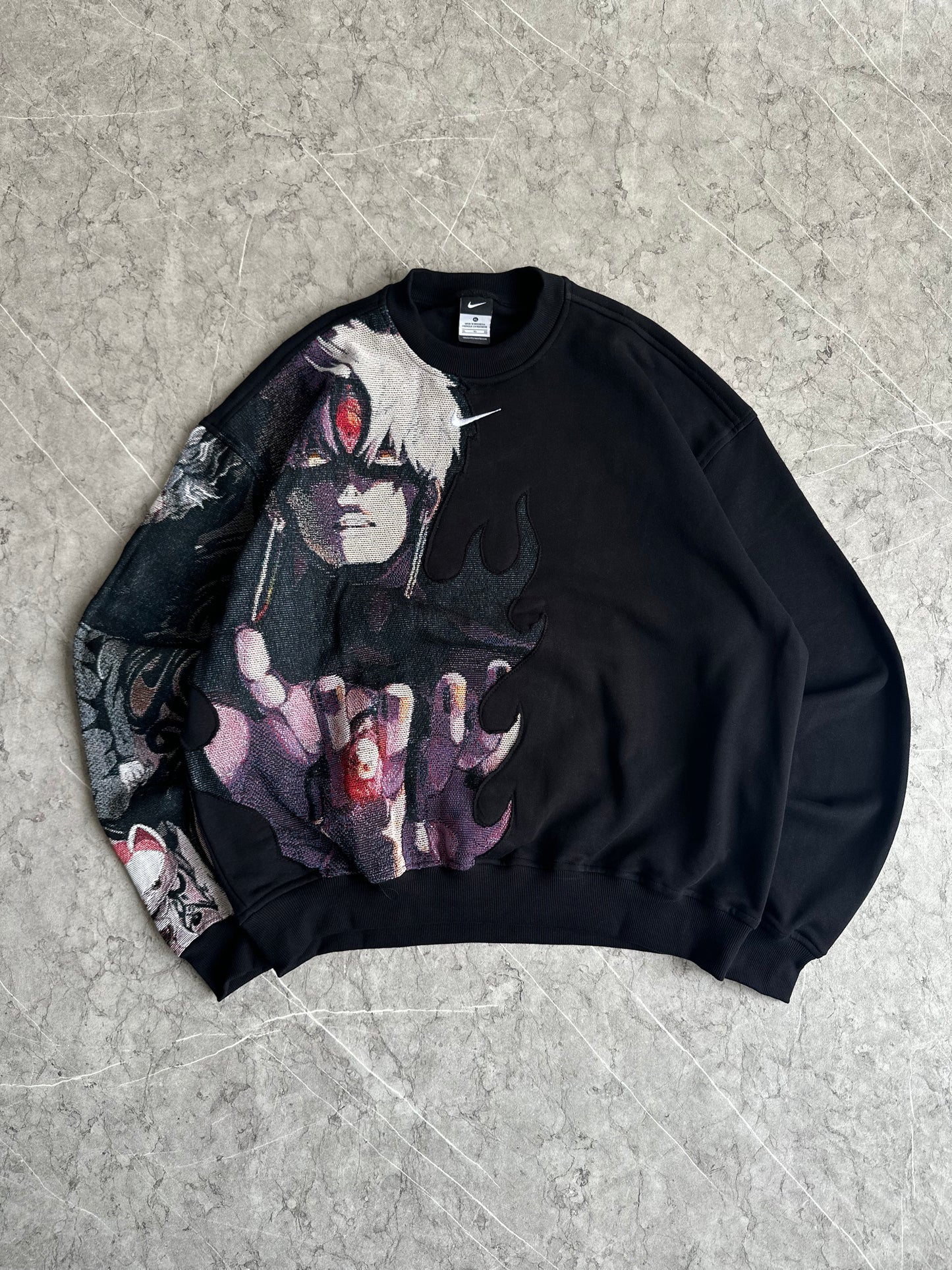 Evil Eyes Dandadan Reworked Sweater XL