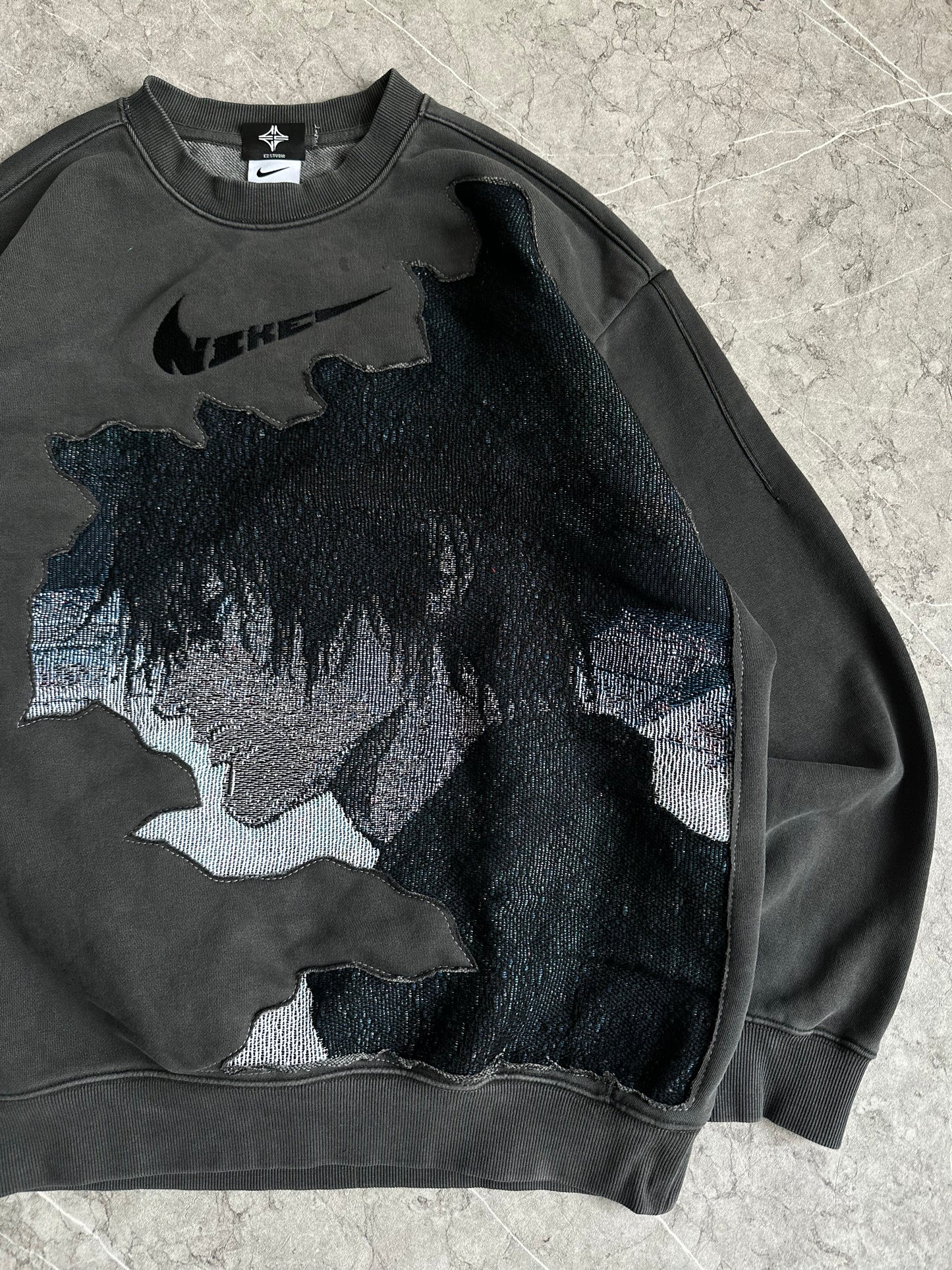 Ripped Toji Reworked Crewneck
