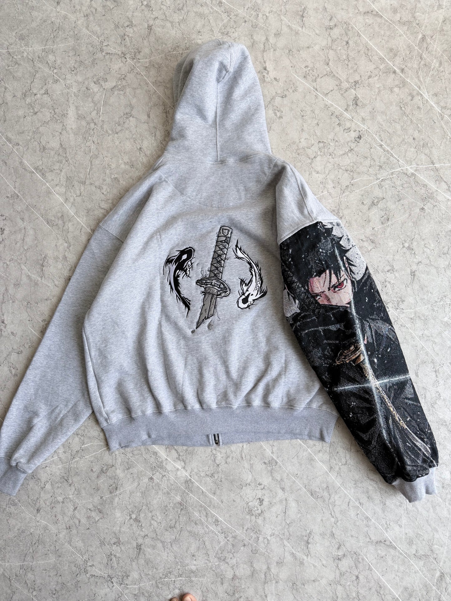 PO Kagurabachi Reworked Zip Hoodie