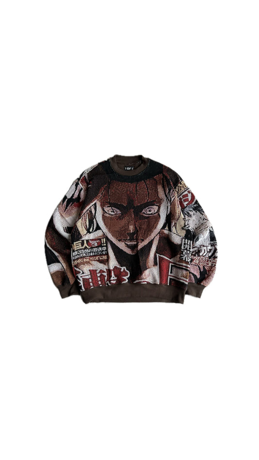 Eren Yeager reworked Crewneck L