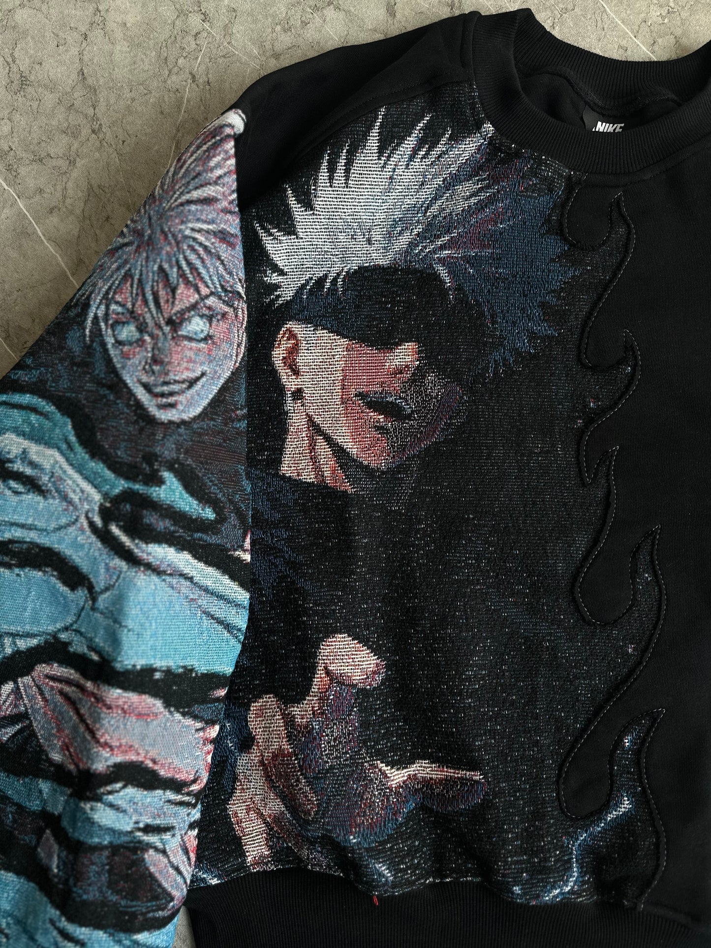 PO Flame Satoru Reworked Crewneck