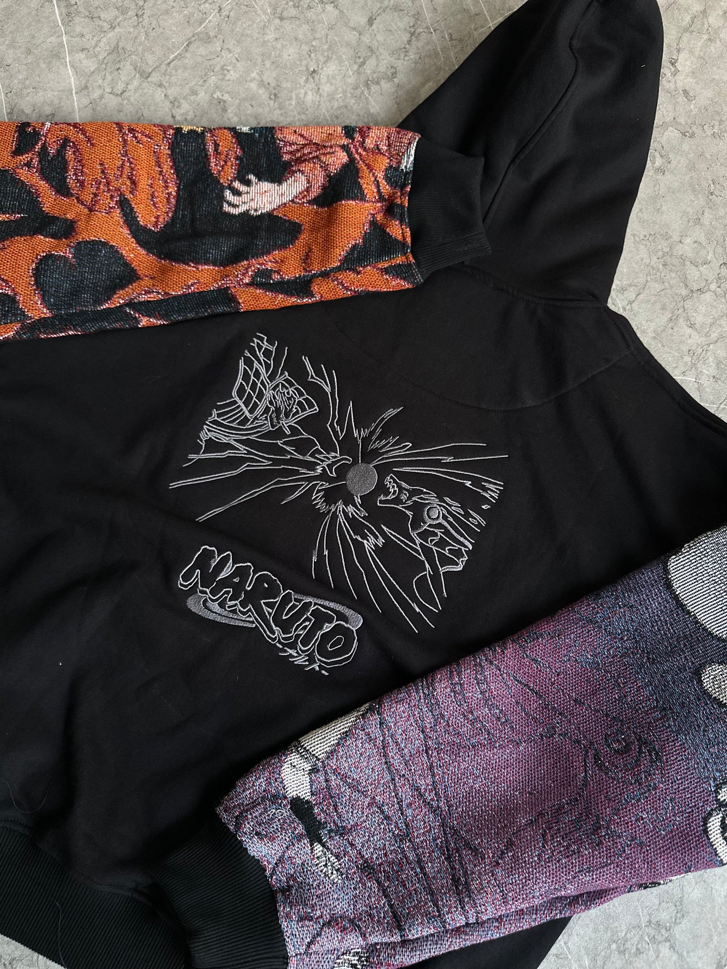 Naruto vs Sasuke Reworked Hoodie XL