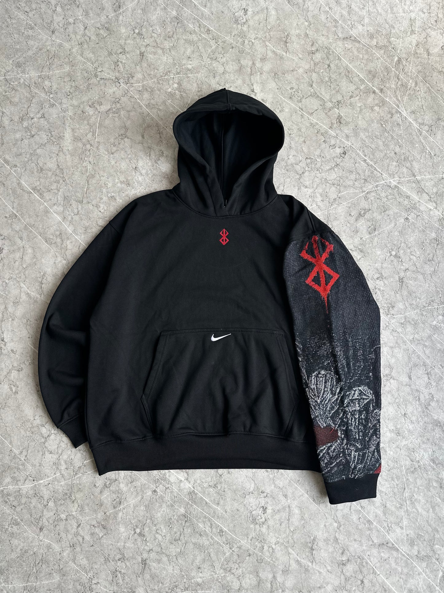 Guts Berserk Reworked Hoodie XL