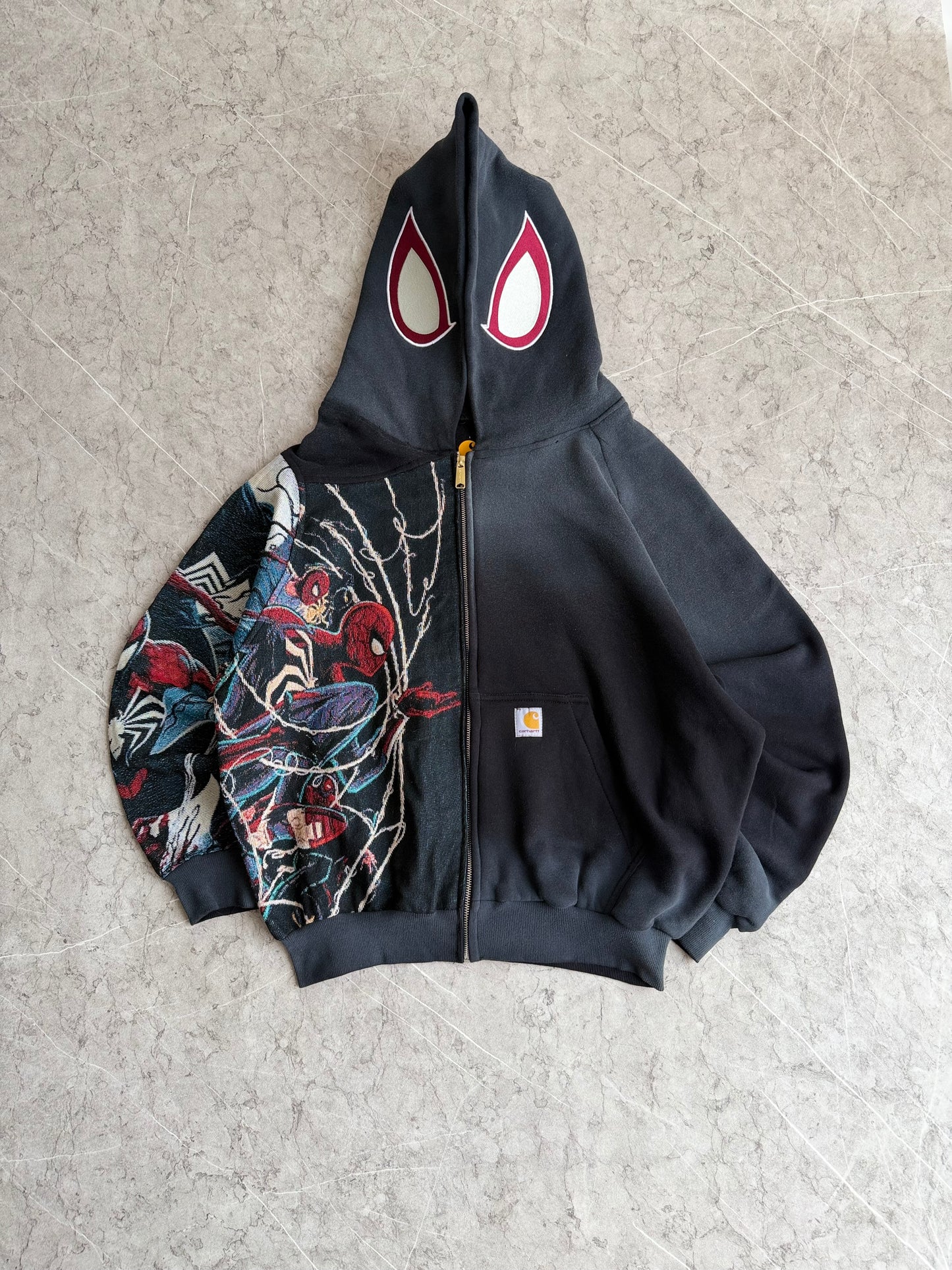 The Spider Work Carhartt Zip Hoodie