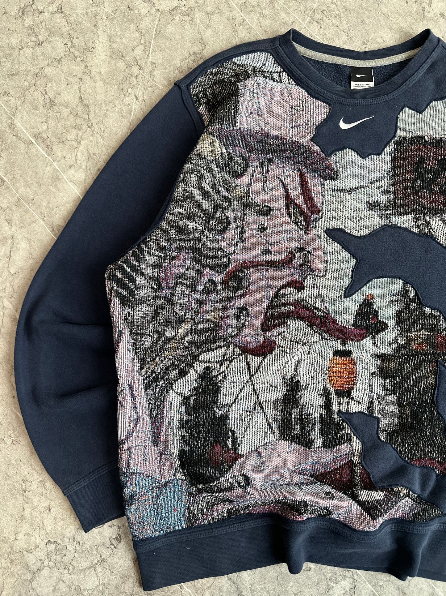 Amegakure Nagato Crewneck Navy