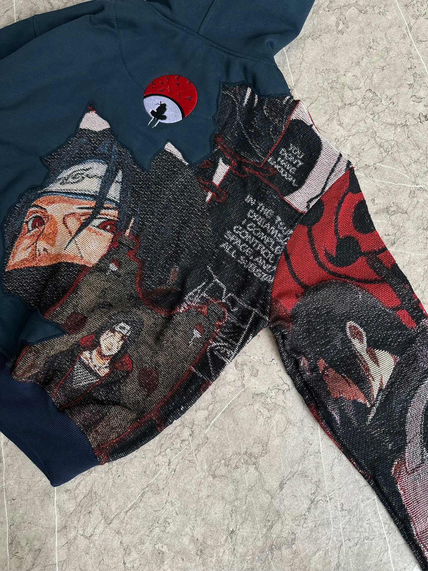 Itachi Flame Reworked Hoodie